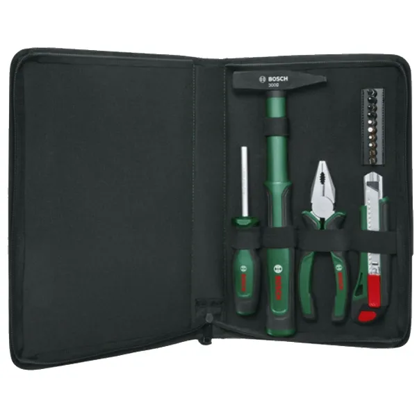 BOSCH  1600A02BY3  KIT DE HERRAMIENTAS DE MANOMIXTO, 14 PIEZAS