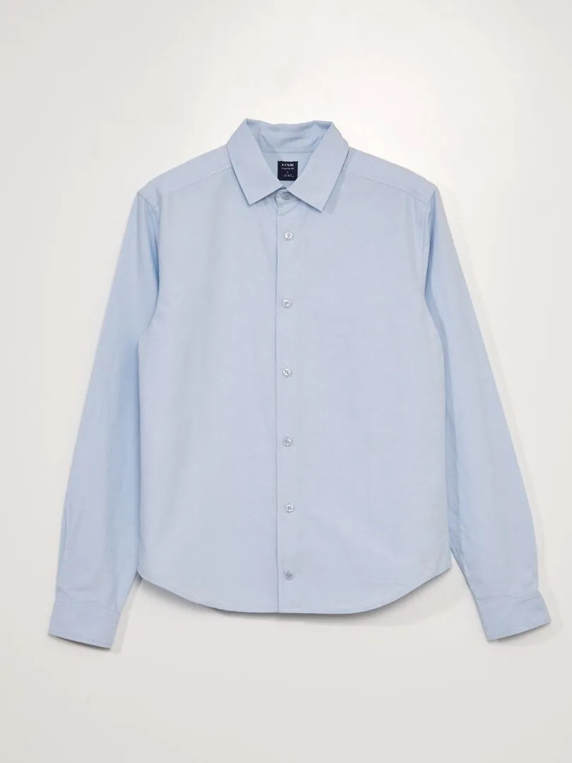 CAMISA DE CHAMBRAY  SO EASY  AZUL
