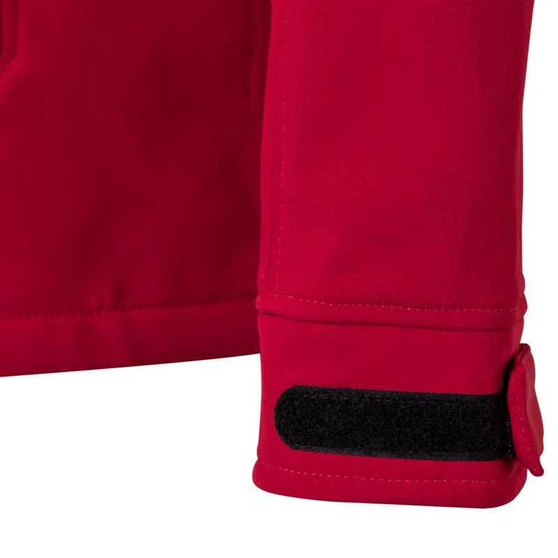 CHAQUETA SOFTSHELL ROJA CON FORRO  VELILLA 206005