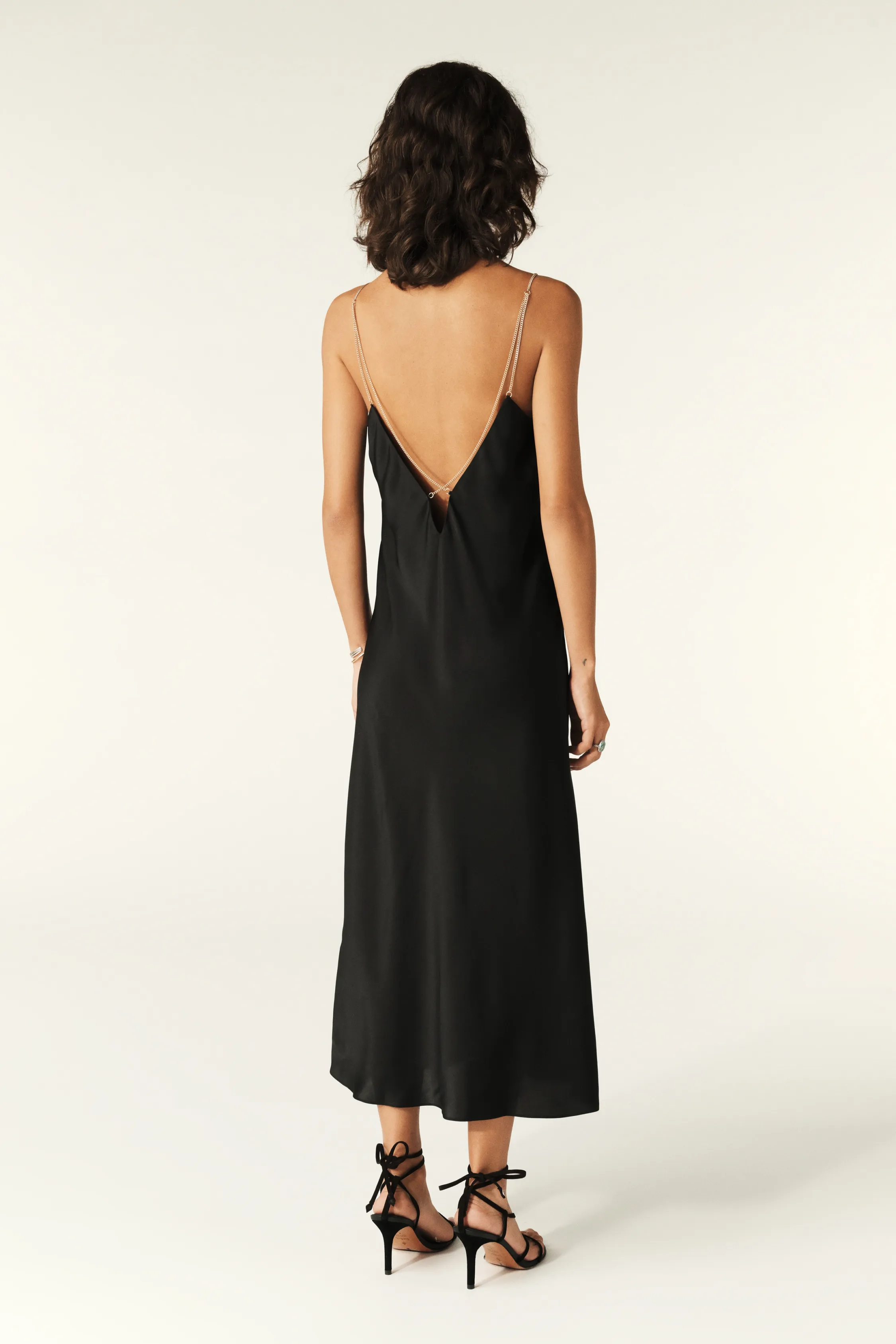 CHIARA vestido con cuello en V