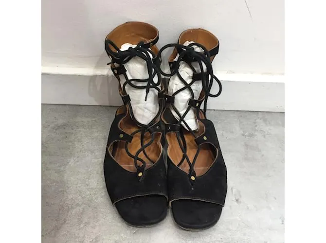 Chloé CHLOE Sandalias T.UE 37.5 ante Negro 