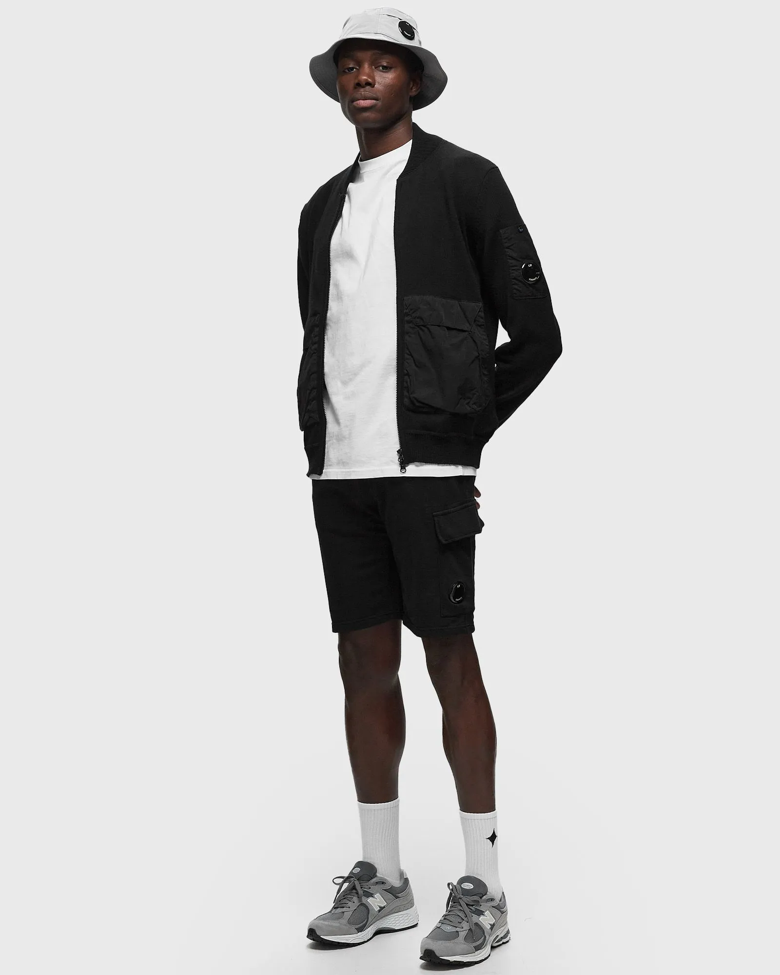 C.P. COMPANY LIGHT FLEECE SWEAT BERMUDA  CARGO