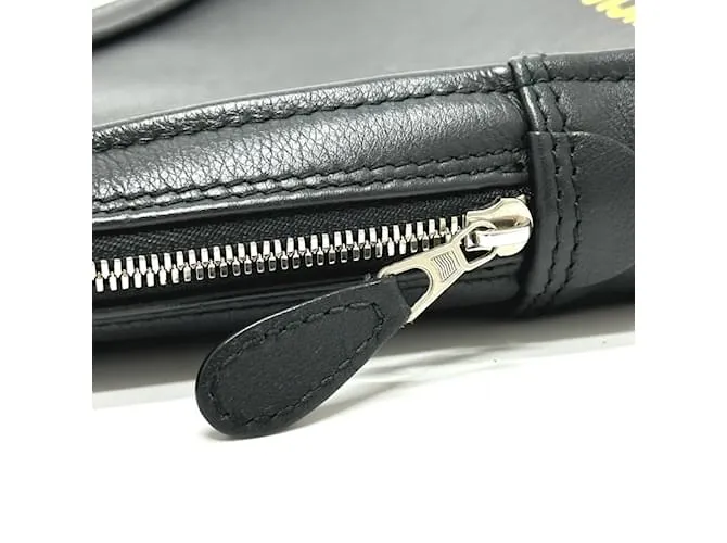 Everyday Bolsito de cuero negro Balenciaga 