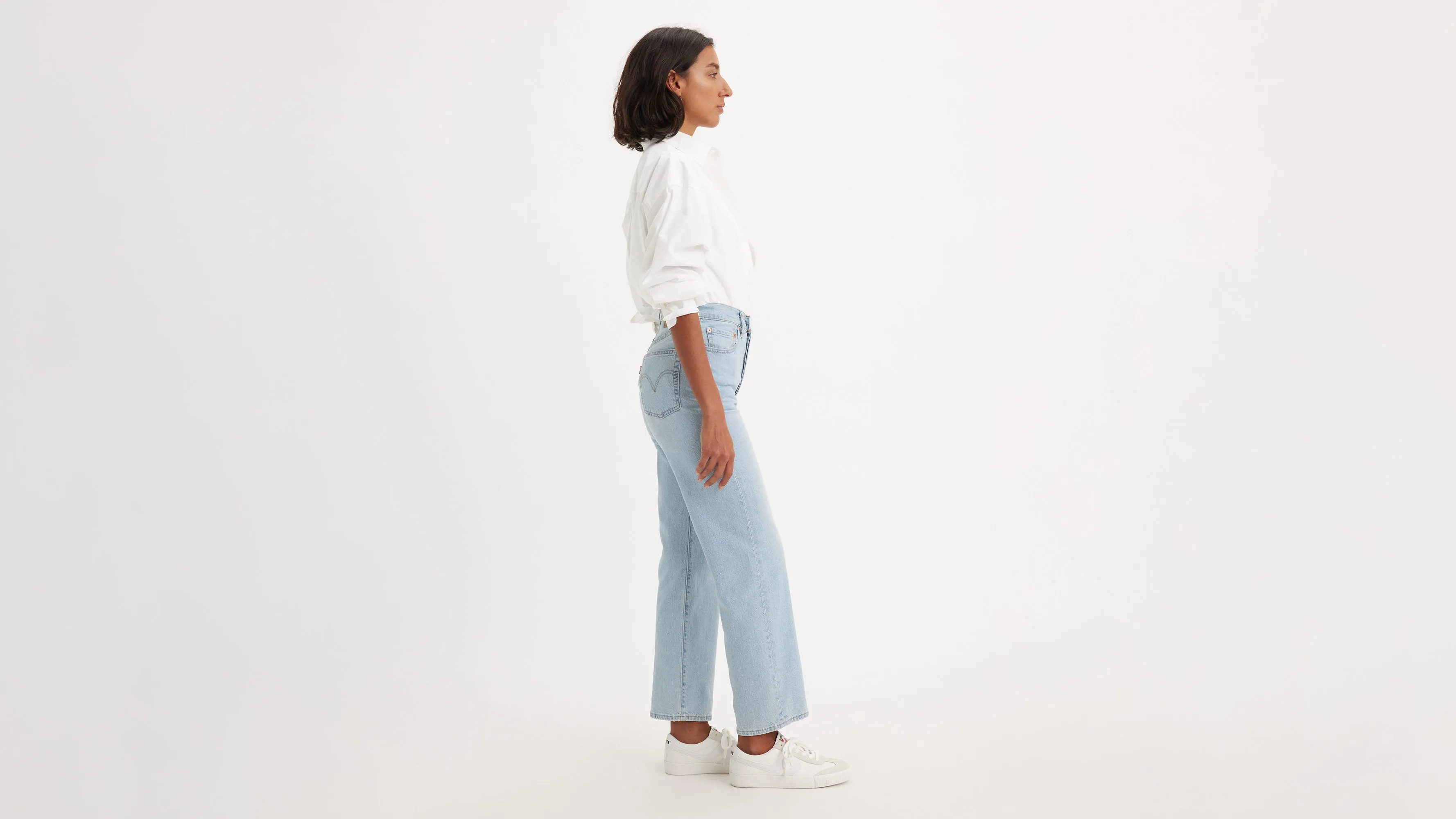 Jeans Ribcage Performance Cool De Tobillo Recto