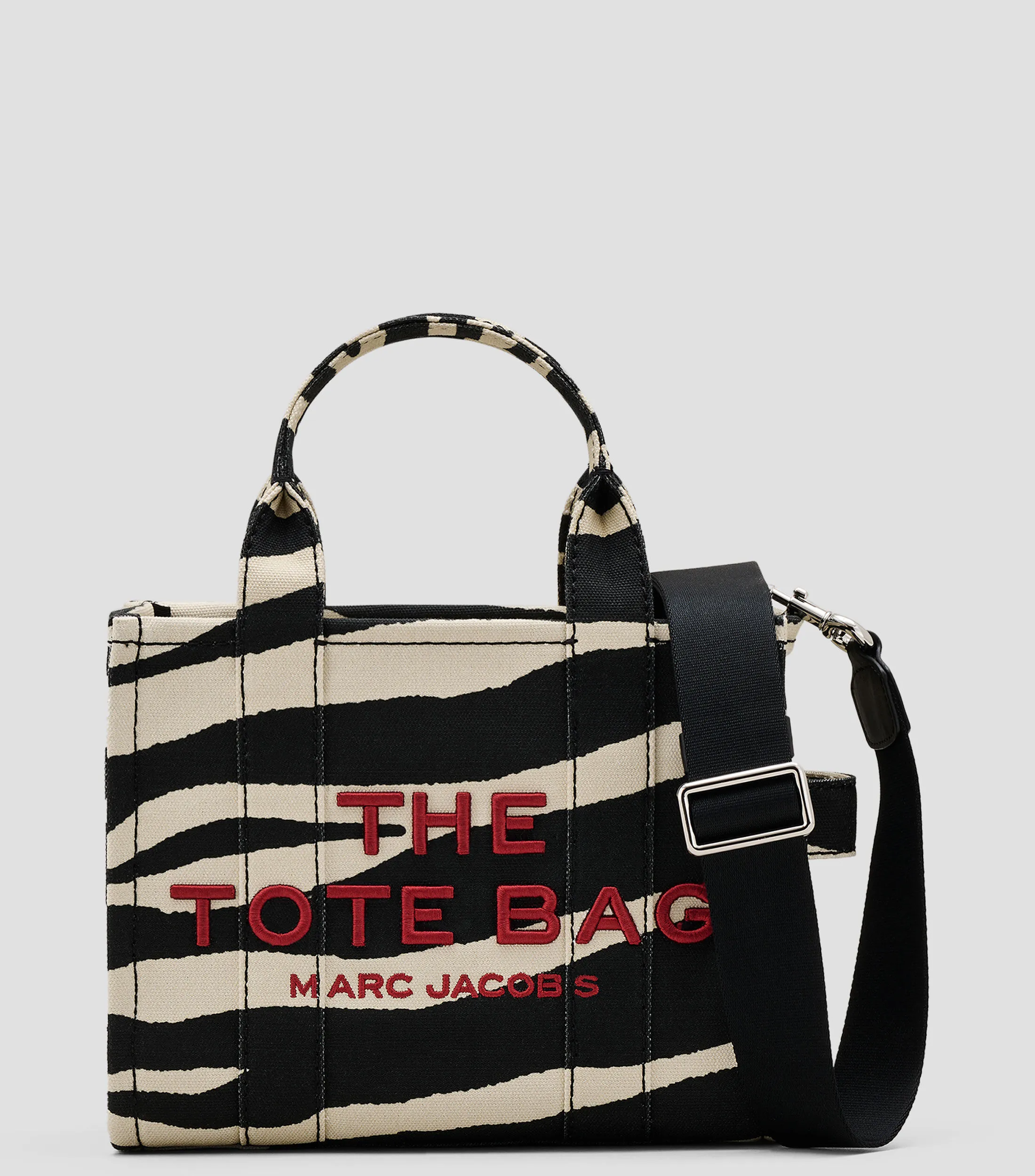 Marc Jacobs Bolso tote chico The Zebra Canvas Mujer