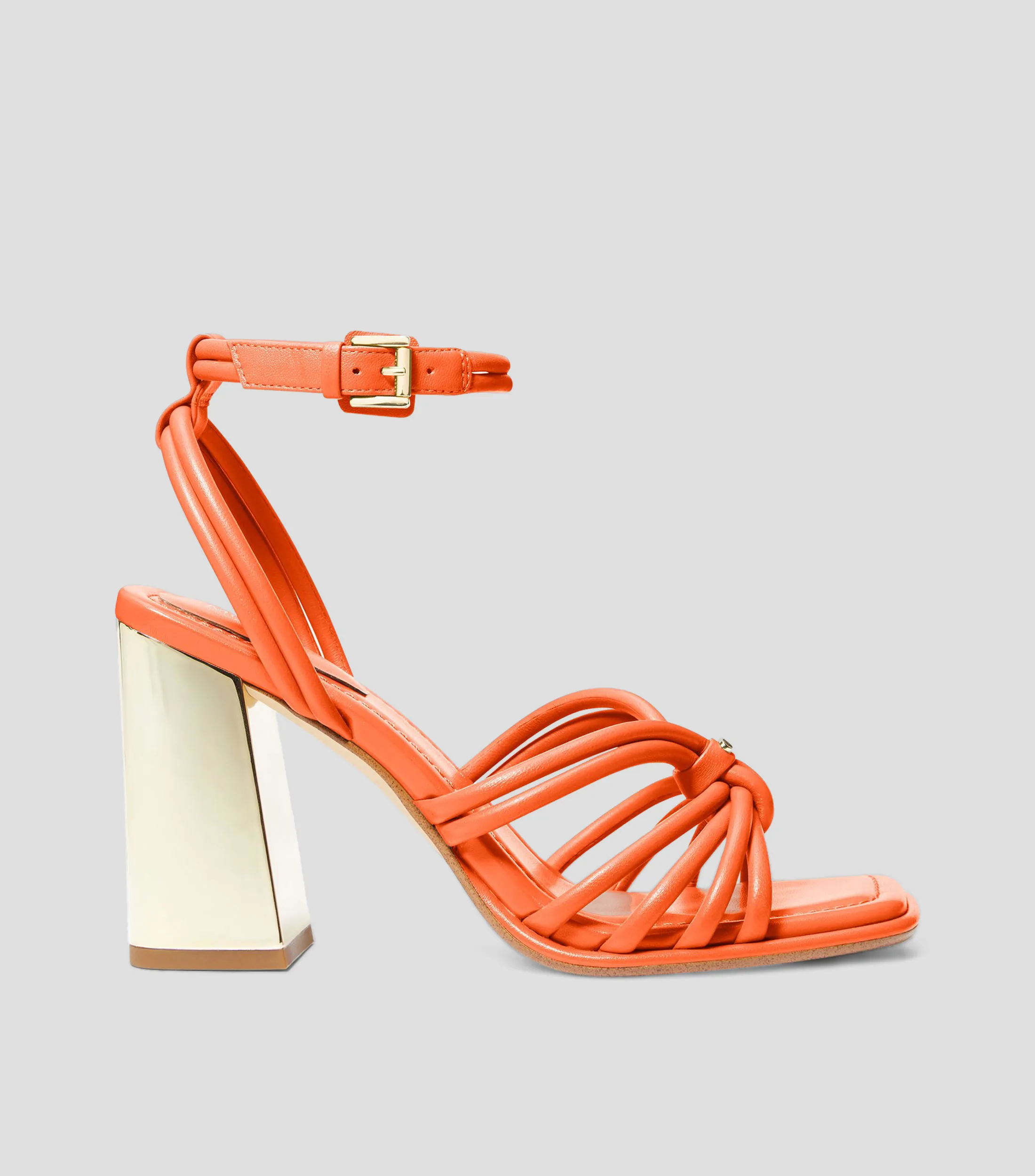 Michael Kors Zapatillas con Pulser de Tacón Alto de Media Luna Mujer