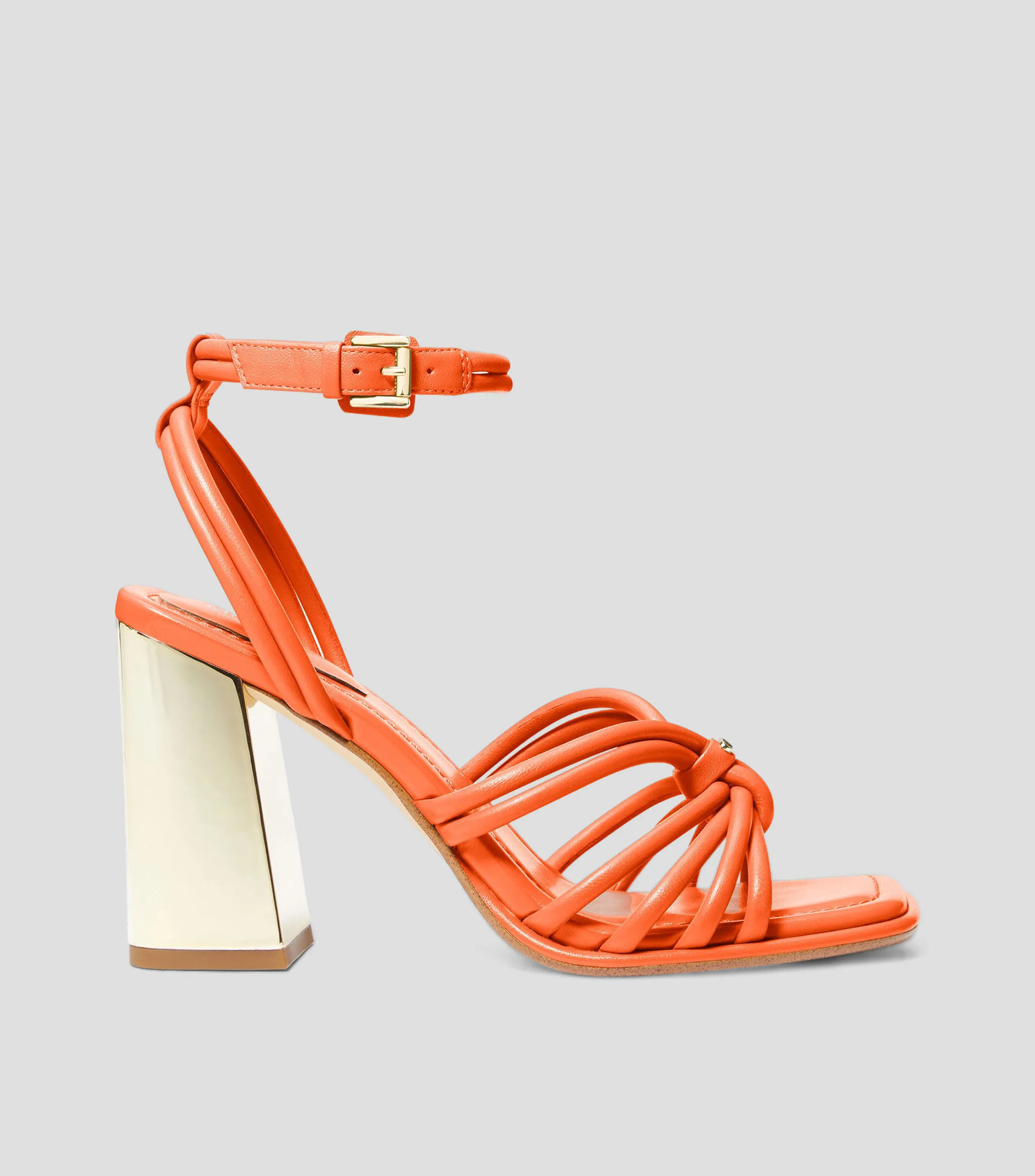 Michael Kors Zapatillas con Pulser de Tacón Alto de Media Luna Mujer
