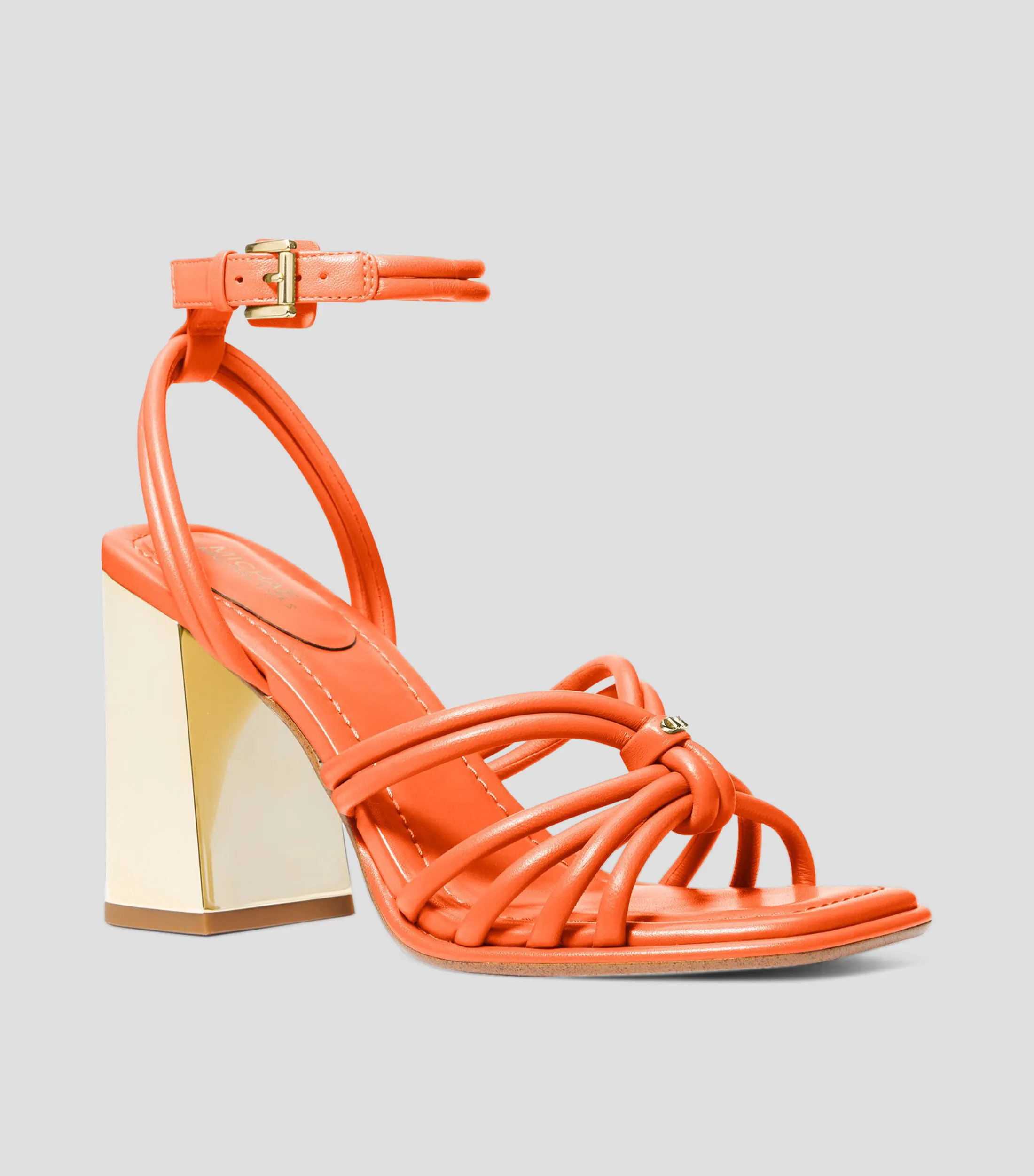 Michael Kors Zapatillas con Pulser de Tacón Alto de Media Luna Mujer