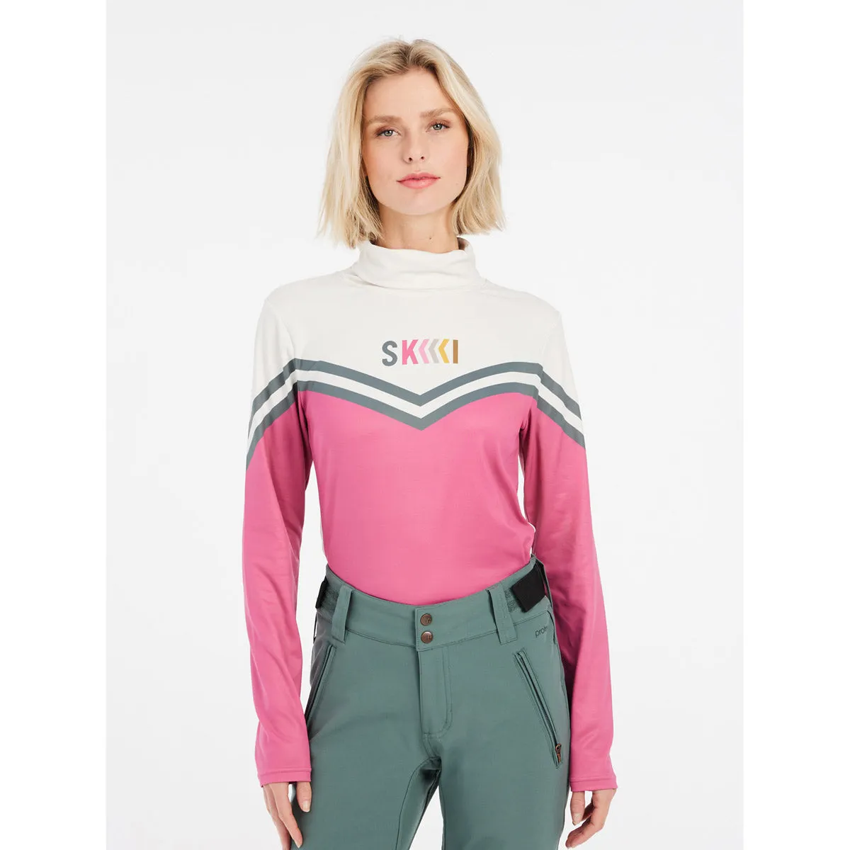 Polar Mujer Prtmerci 1/4 Zip Active Top Protest Lila