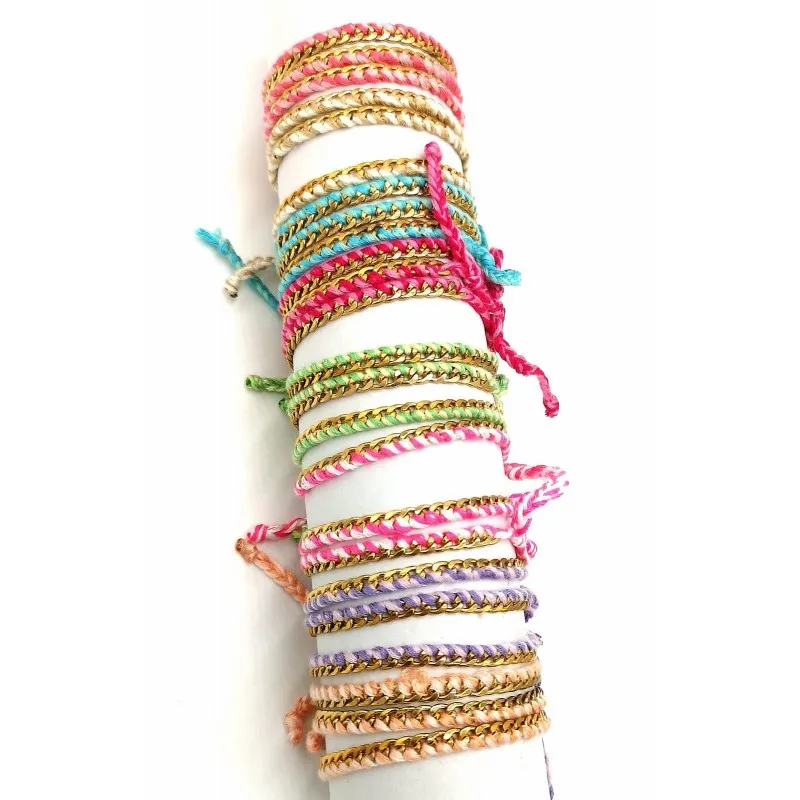 PULSERAS mix  CON EXPOSITOR 0,50 €/UD