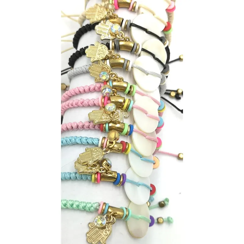 PULSERAS mix  CON EXPOSITOR 0,50 €/UD