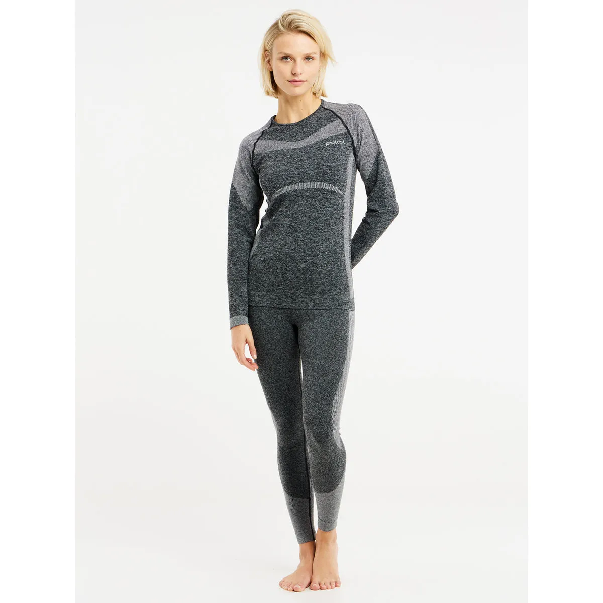 Ropa Térmica Mujer Prtnoris Thermo Pants Protest Gris