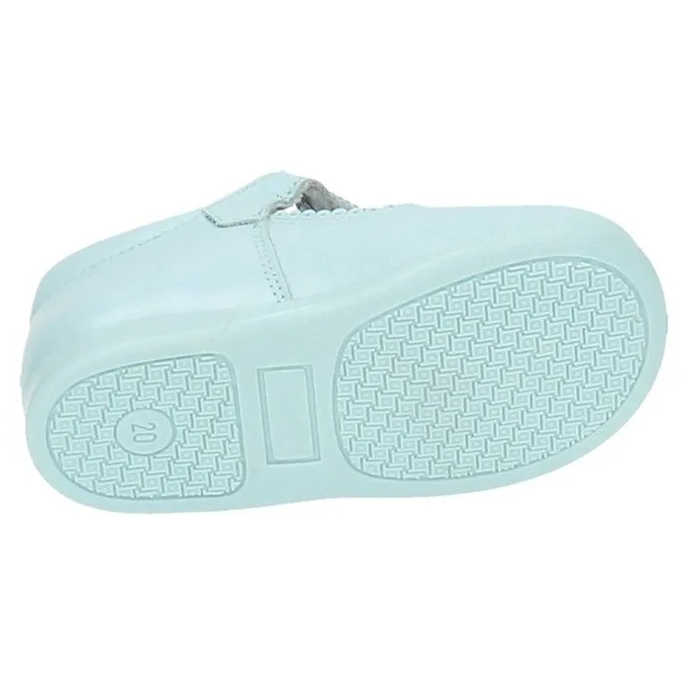 SANDALIAS DE PIEL AZUL CELESTE DE NIñO BAMBINELI 1305718 (TALLAS DE 18 A 26)