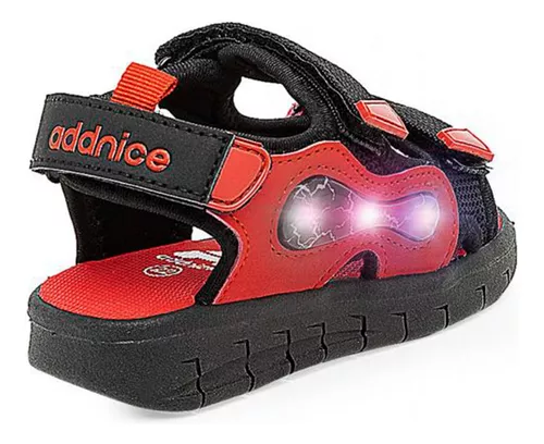 Sandalias Niños Addnice Hawaii Con Luces 90a620 Ahora 6 Empo