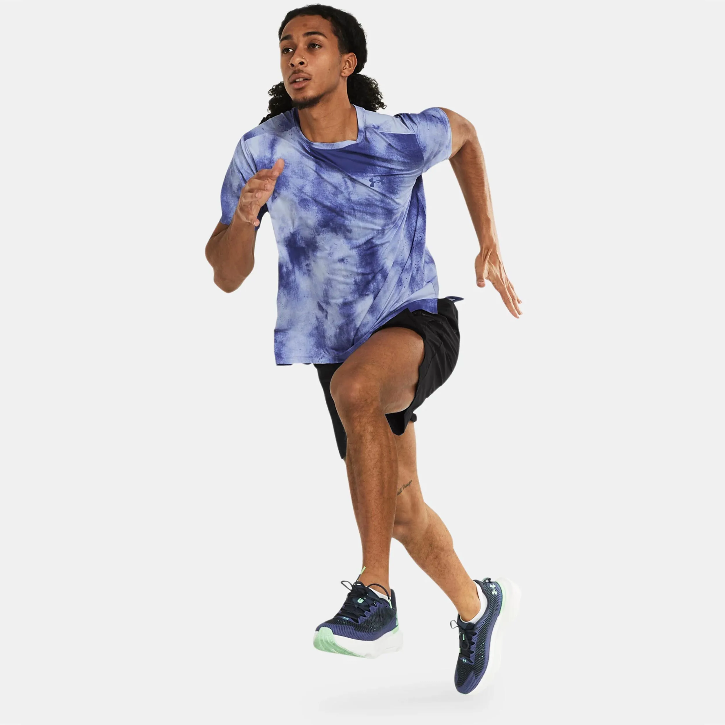 Under Armour Laser Wash Camiseta De Running Hombres