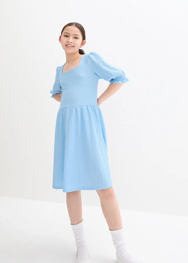 Vestido de punto Azul claro