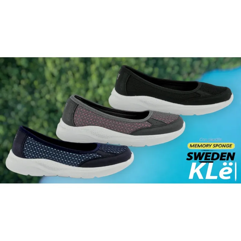 Zapatilla Mujer Azul Ligera y Confortable . Sweden Kle