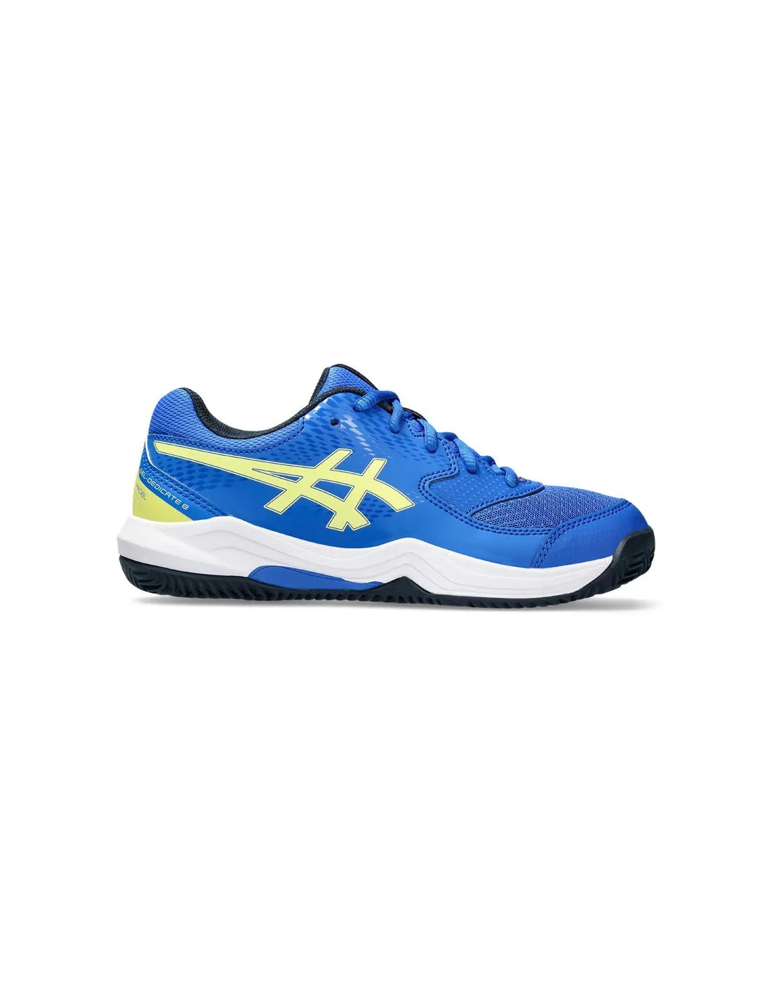 ZAPATILLAS DE PADEL ASICS GELDEDICATE 8 PADEL GS INFANTIL AZUL/AMARILLO