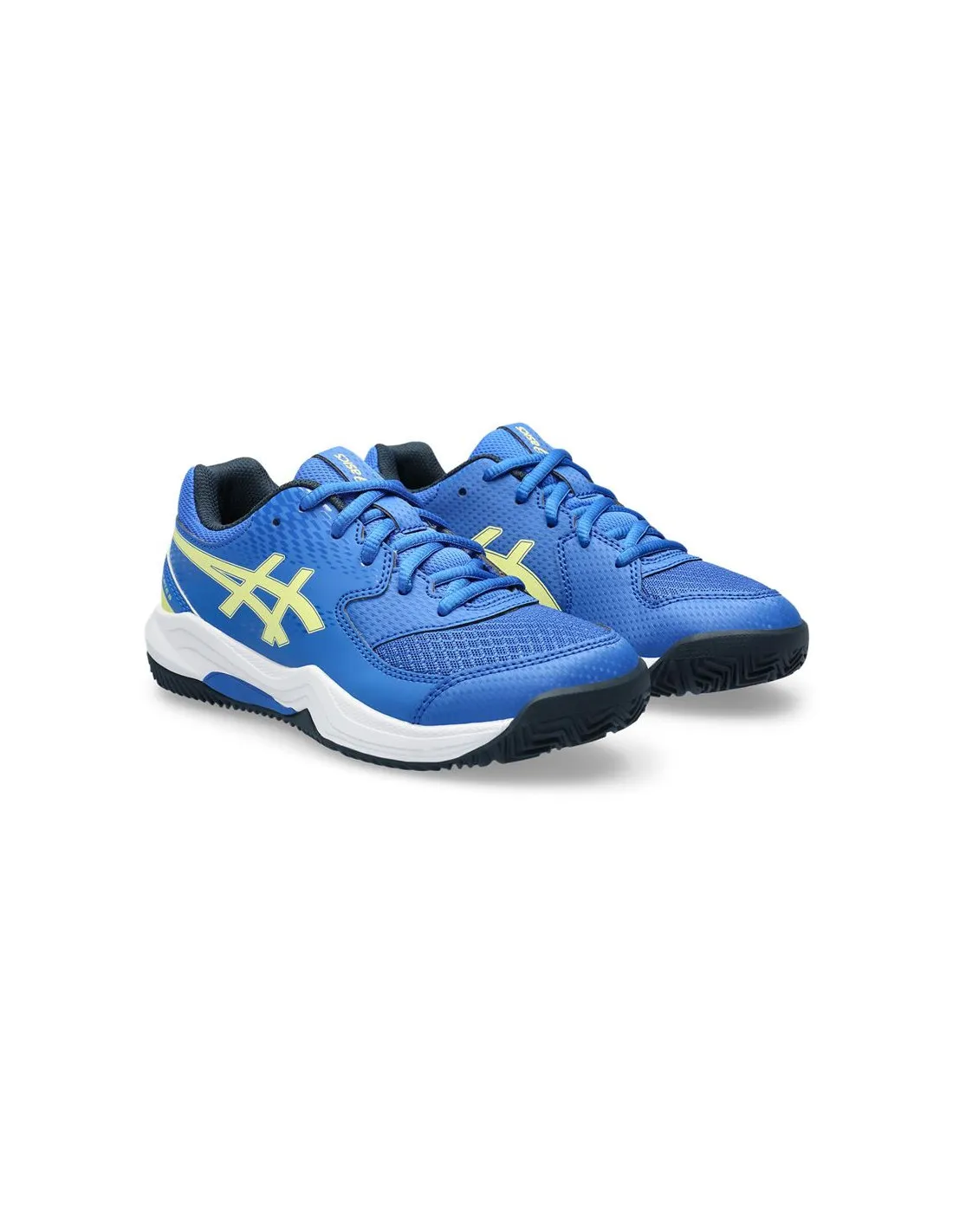 ZAPATILLAS DE PADEL ASICS GELDEDICATE 8 PADEL GS INFANTIL AZUL/AMARILLO