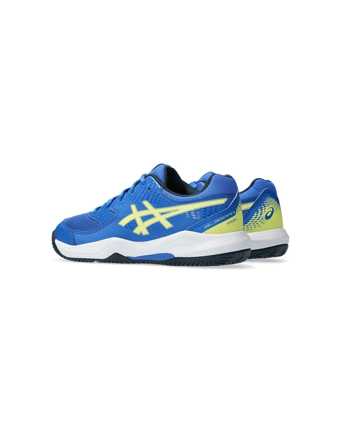ZAPATILLAS DE PADEL ASICS GELDEDICATE 8 PADEL GS INFANTIL AZUL/AMARILLO