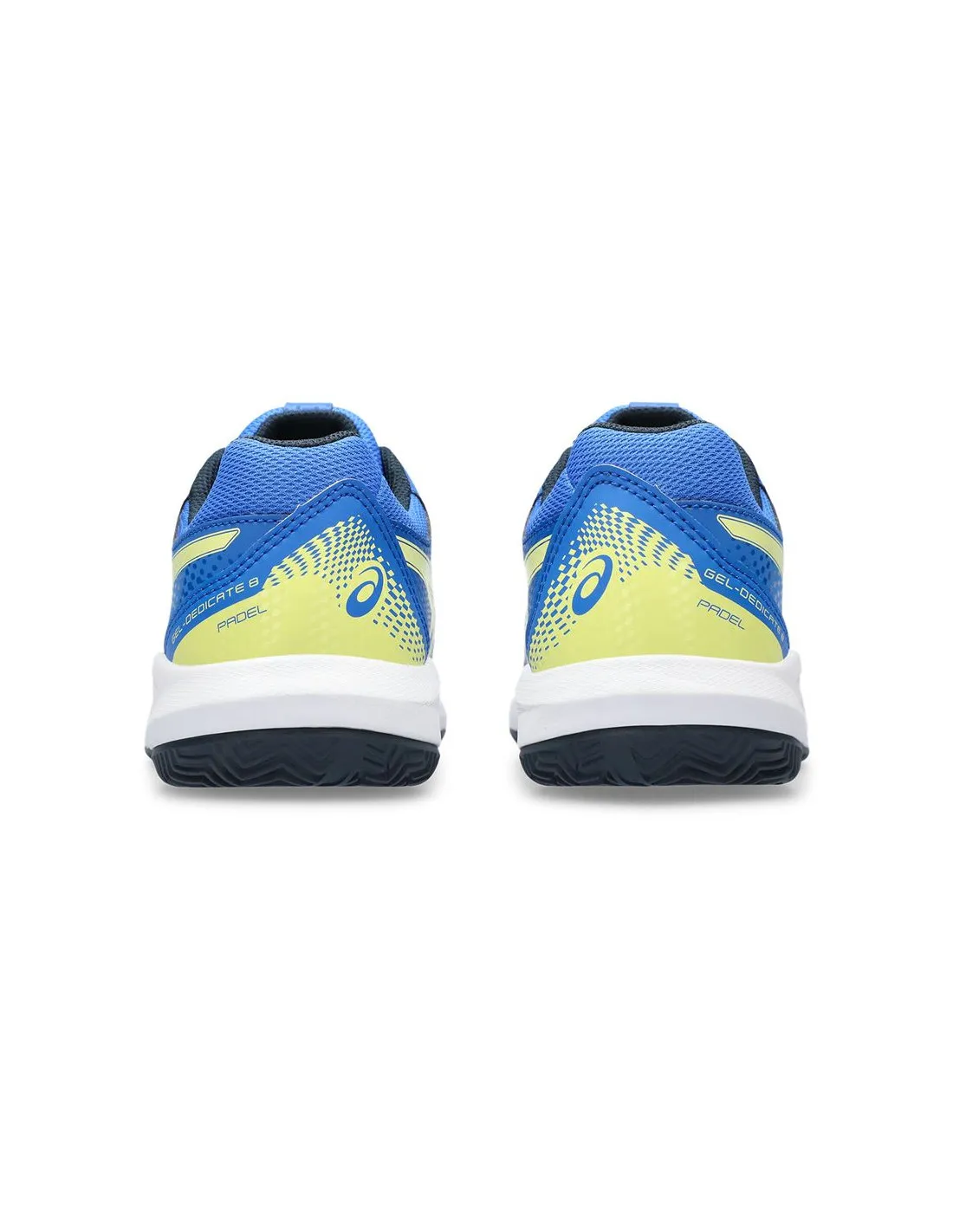 ZAPATILLAS DE PADEL ASICS GELDEDICATE 8 PADEL GS INFANTIL AZUL/AMARILLO