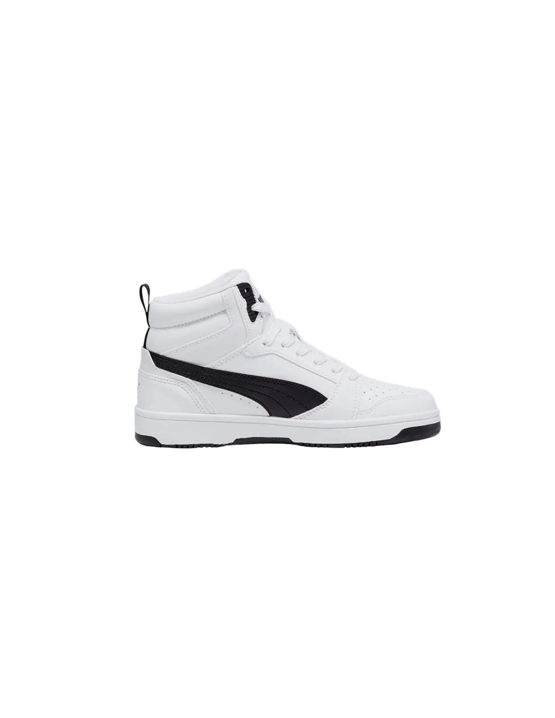 ZAPATILLAS DE PUMA REBOUND V6 MID INFANTIL BLANCONEGRO