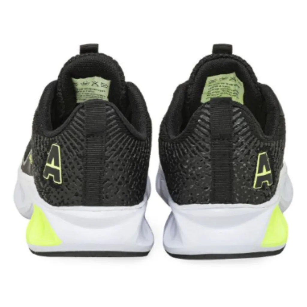 ZAPATILLAS DEPORTIVAS NIñOS/NIñAS ADDNICE VESUBIO NEGRO/LIMA  29 AL 34