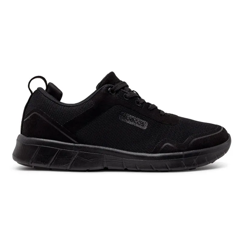 ZAPATILLAS SNEAKERS STABIL NEGRA  SUECOS