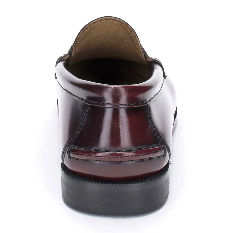 Zapatos Castellanos Hombre Piel Borlas 302 Burdeos, Latino